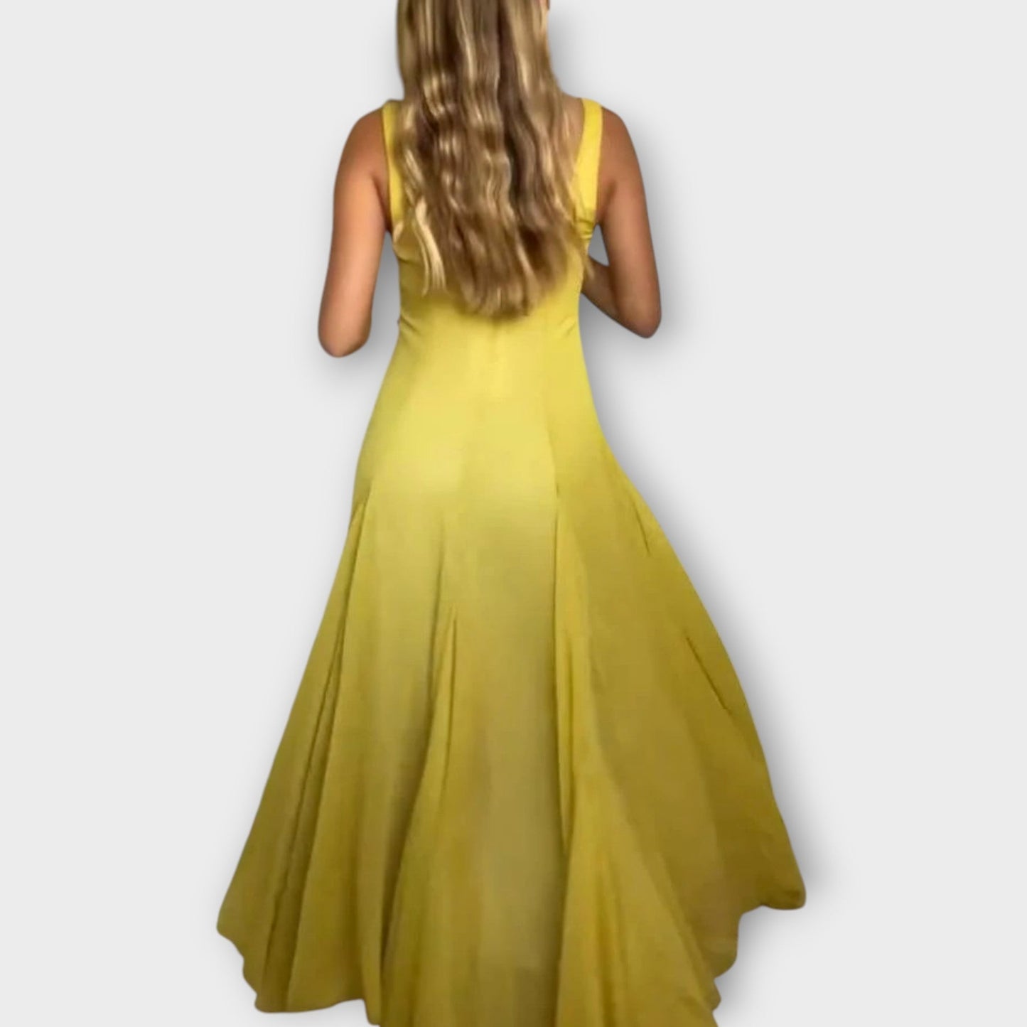 Carmela | Abito lungo elegante con spalline