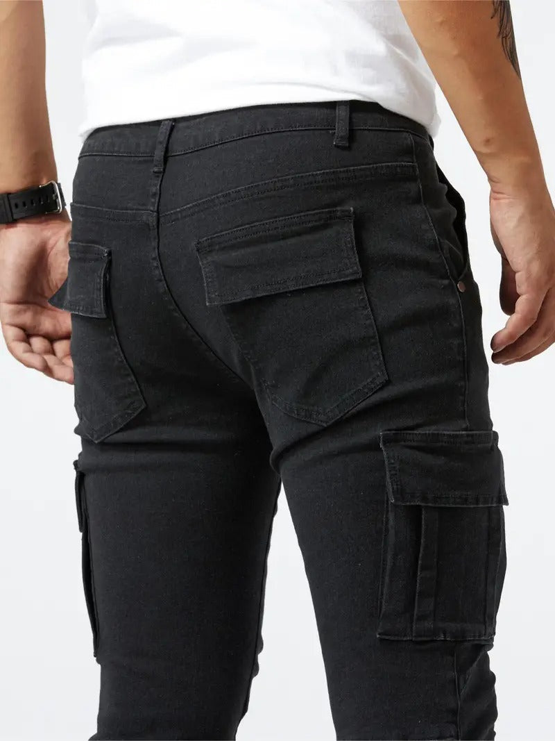 Stephen - Jeans Cargo Elasticizzati