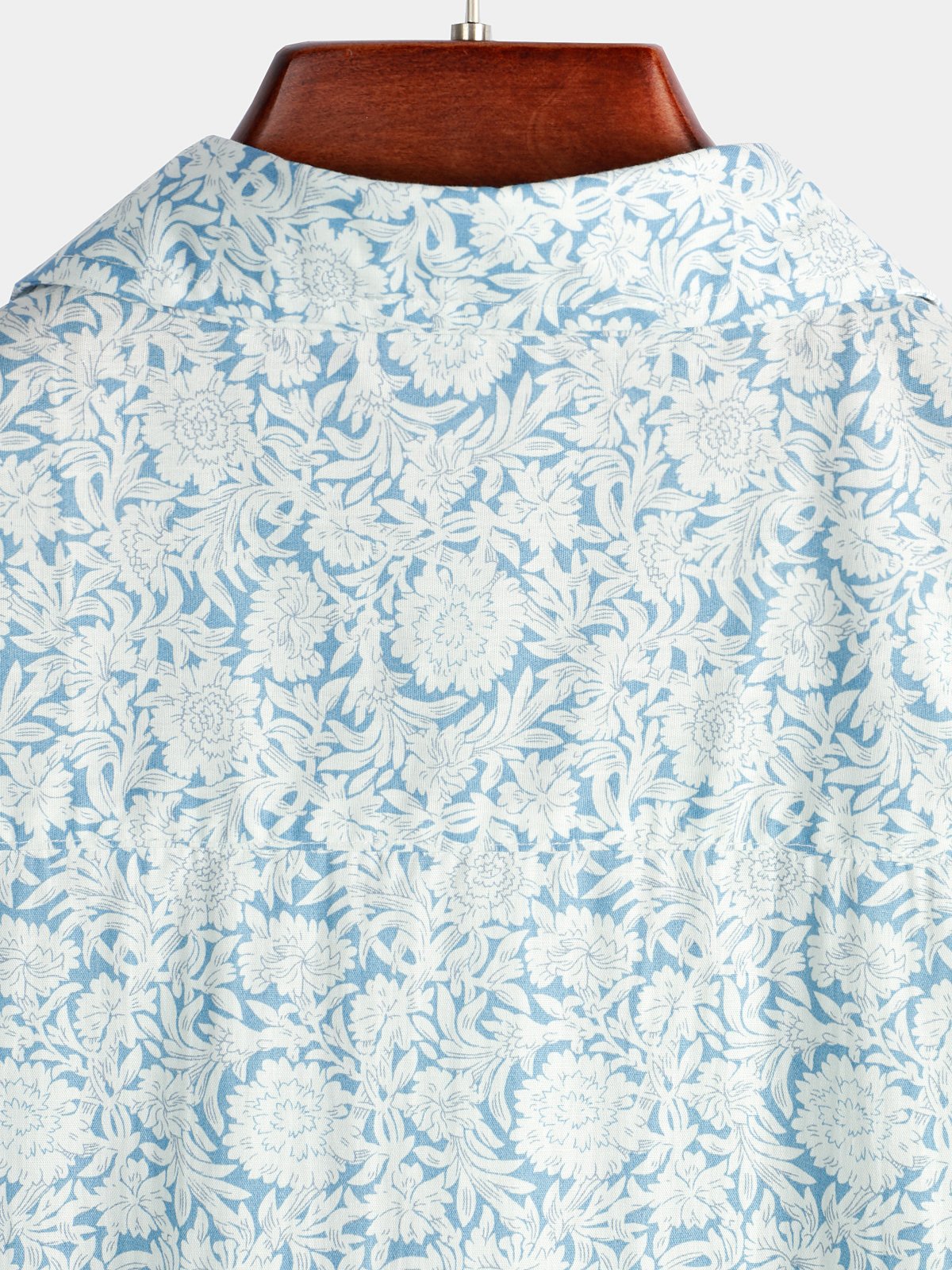 Camicia da uomo a maniche corte in cotone