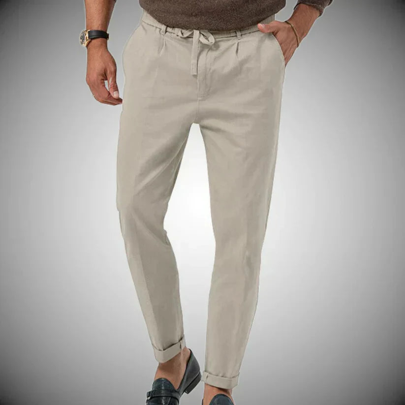 Luca | Pantaloni Casual in Lino per Uomo