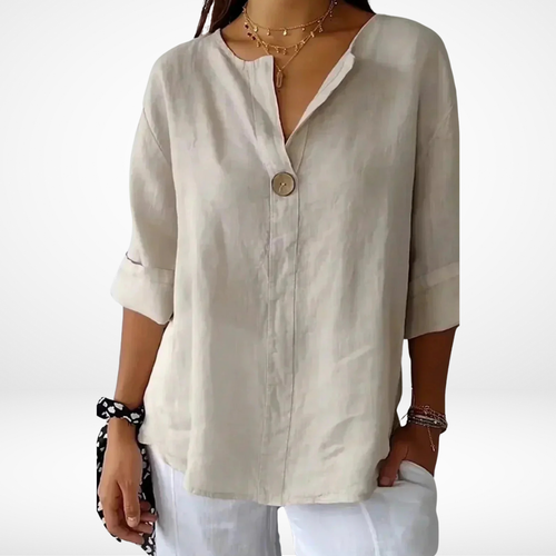 Talia™ | Top in Lino Essenziale