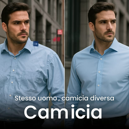 Camicia Antifallimentare a Taglio Slim