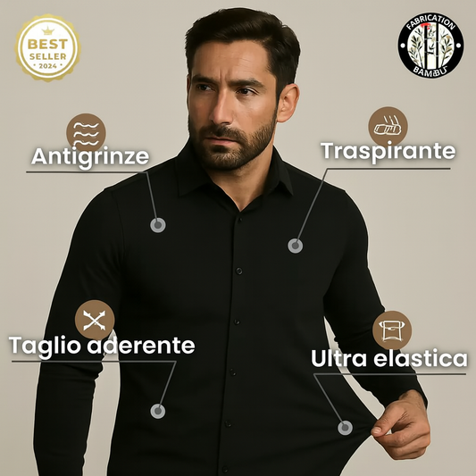 Camicia Antifallimentare a Taglio Slim