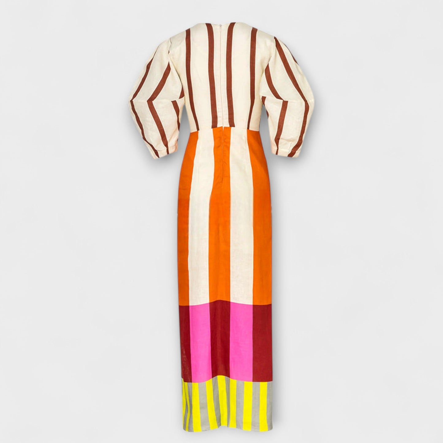 Kaya - Maxi Abito con Scollatura Frontale