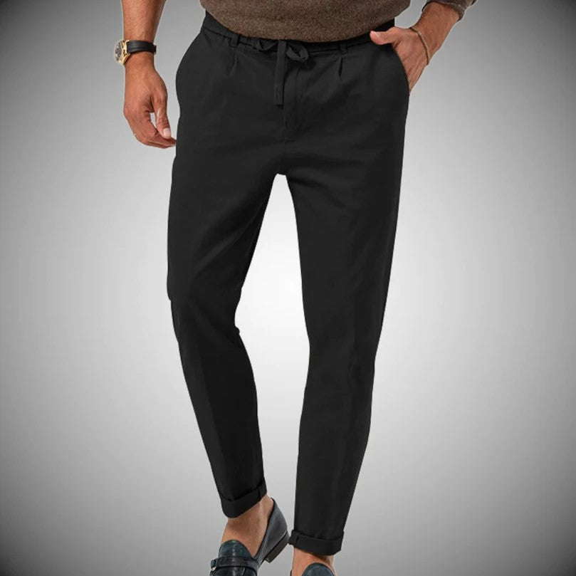 Luca | Pantaloni Casual in Lino per Uomo