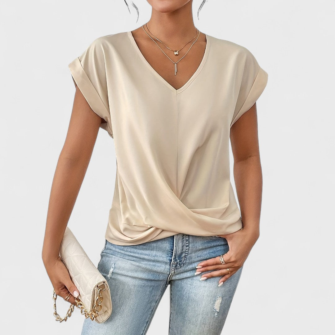 Maia™ | Top a V intrecciato