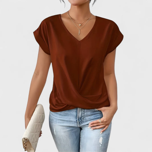 Maia™ | Top a V intrecciato