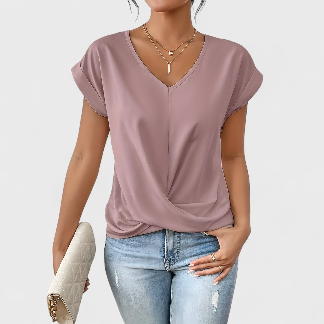 Maia™ | Top a V intrecciato
