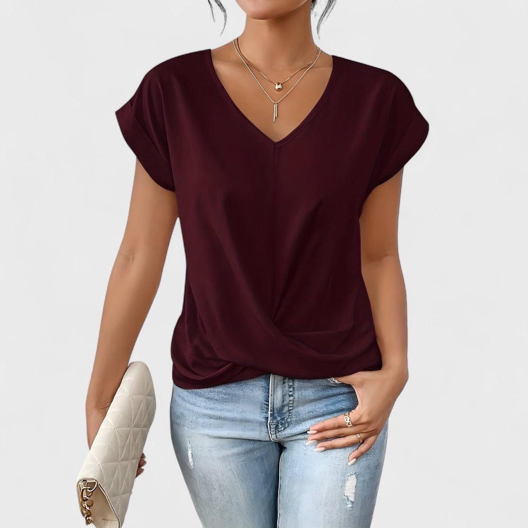 Maia™ | Top a V intrecciato