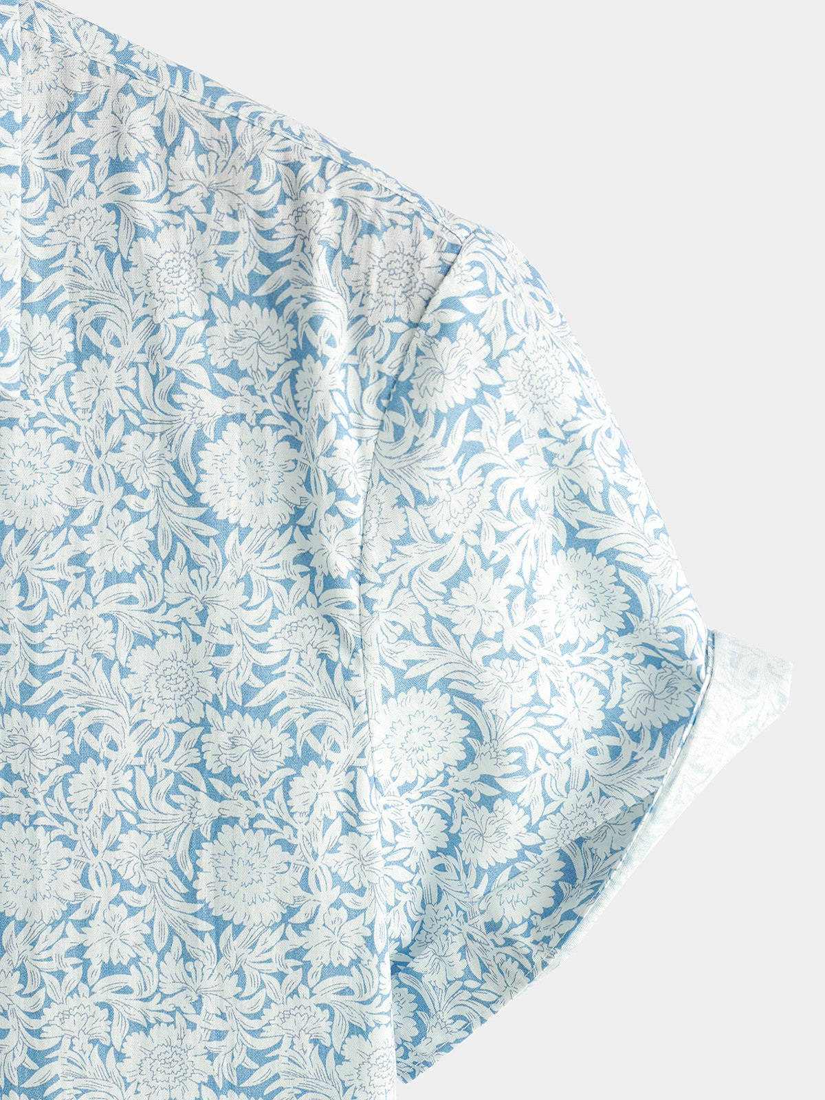 Camicia da uomo a maniche corte in cotone