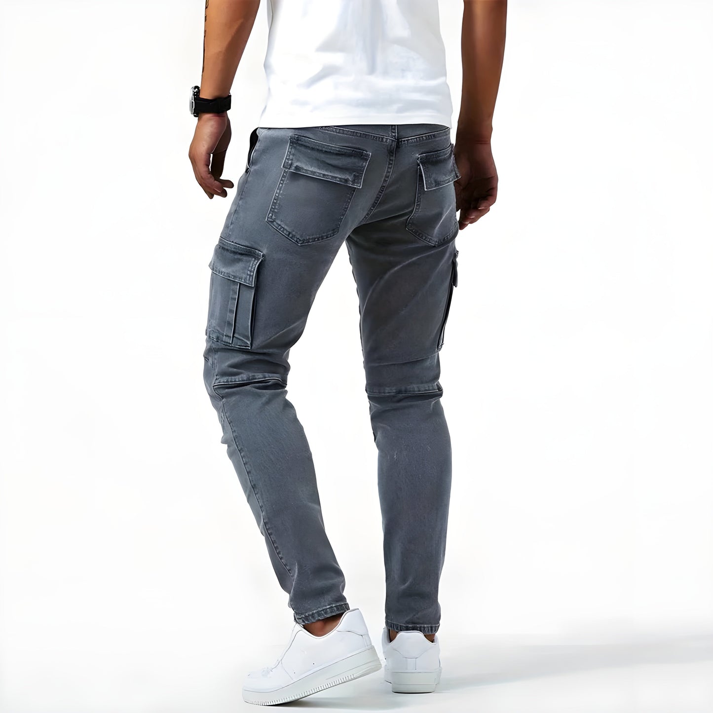 Stephen - Jeans Cargo Elasticizzati