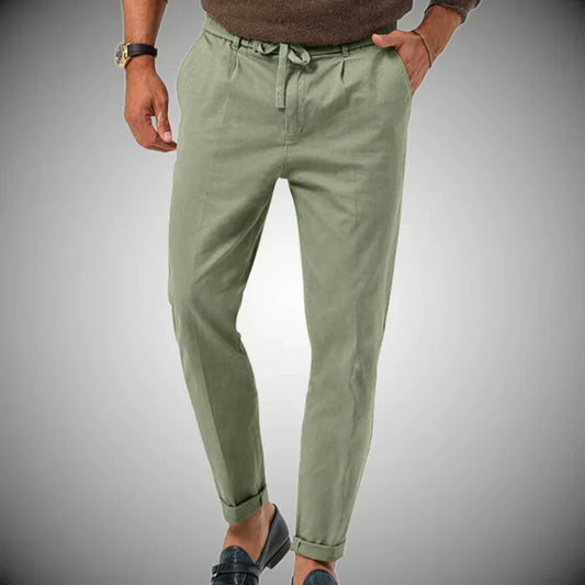 Luca | Pantaloni Casual in Lino per Uomo