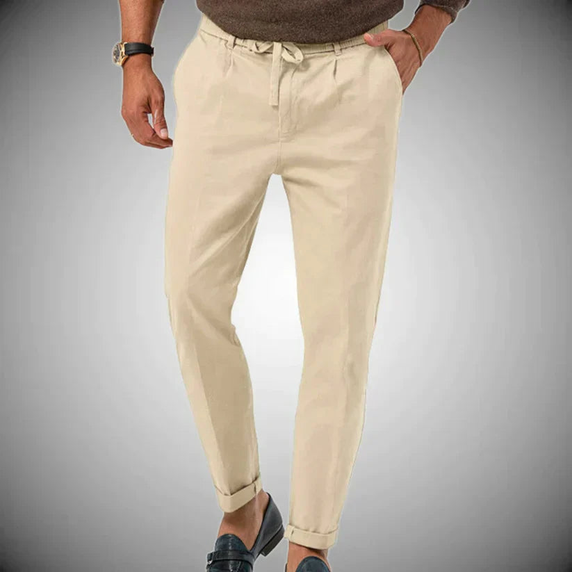 Luca | Pantaloni Casual in Lino per Uomo