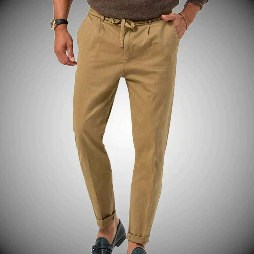 Luca | Pantaloni Casual in Lino per Uomo