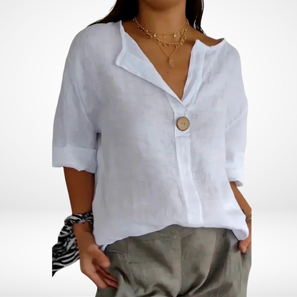 Talia™ | Top in Lino Essenziale