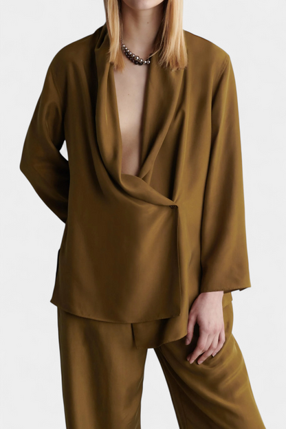 Sue™ | Completo due pezzi con blazer e pantaloni in viscosa
