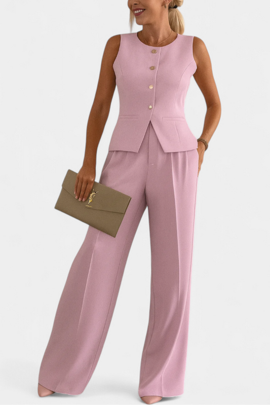 Paloma™ | Completo due pezzi con blusa e pantalone fluido