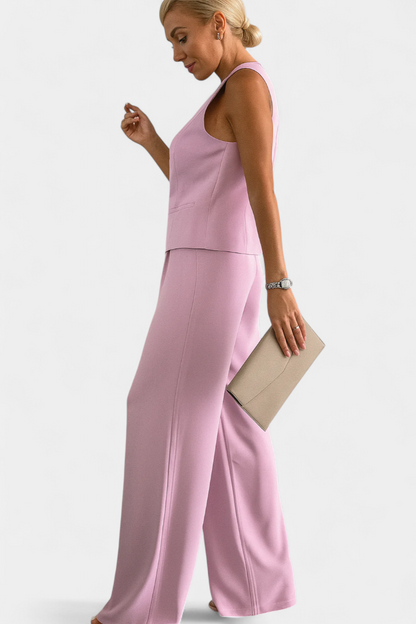 Paloma™ | Completo due pezzi con blusa e pantalone fluido